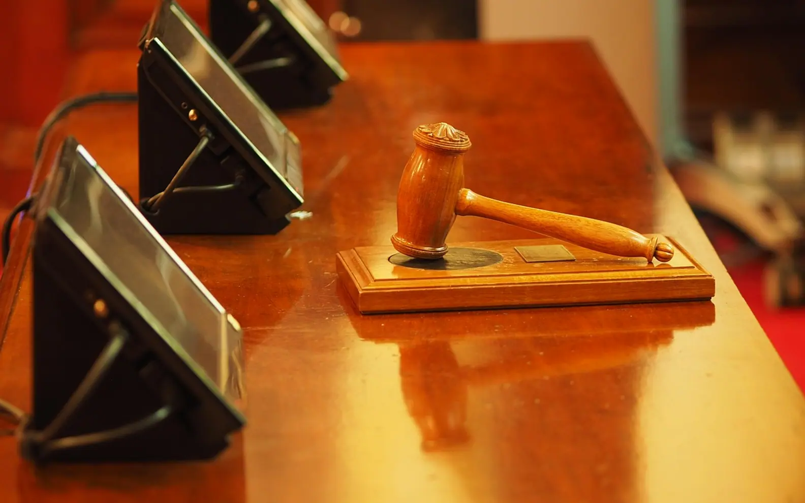 Judge, hammer and judgement