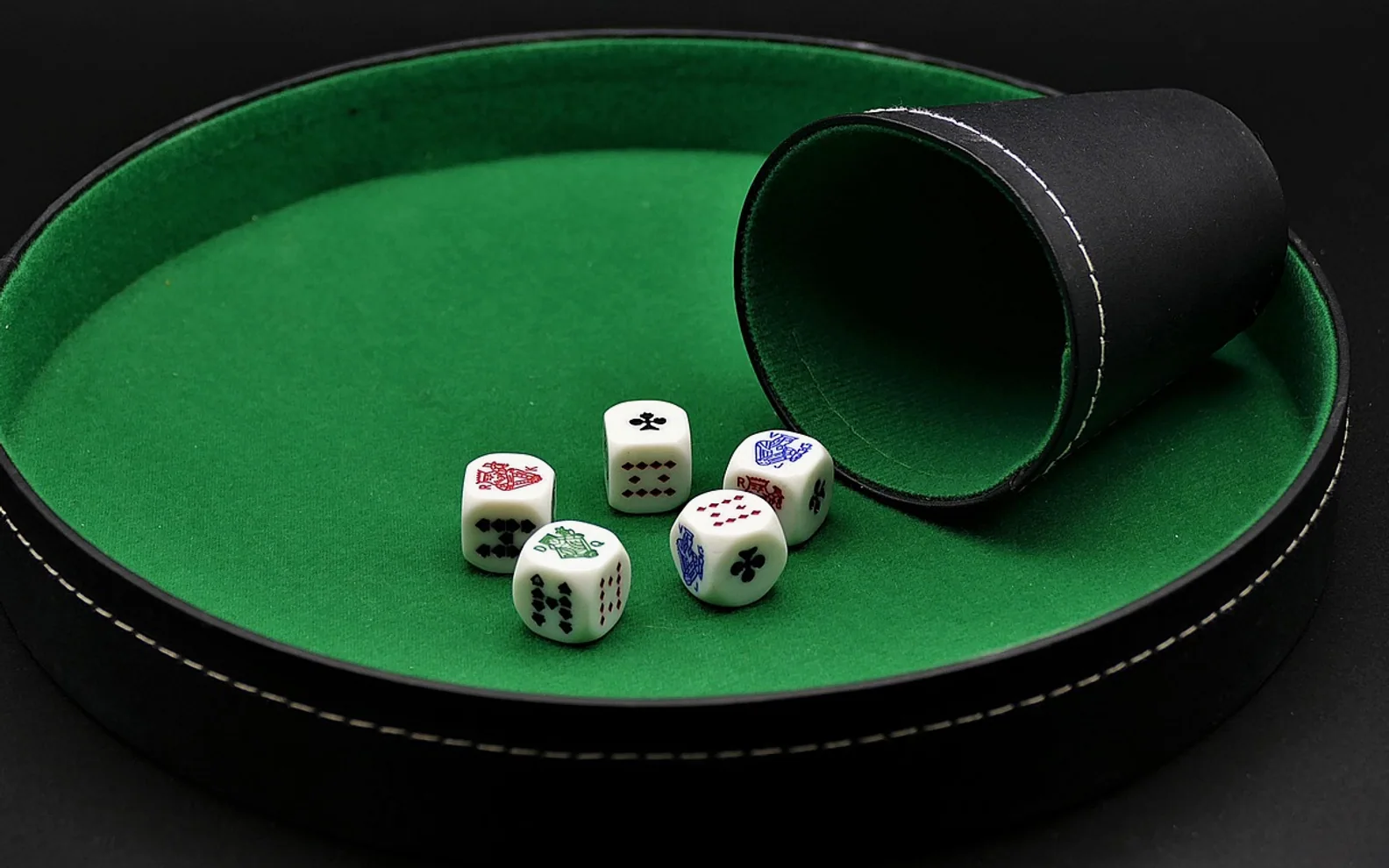 Poker, dice poker and gambling